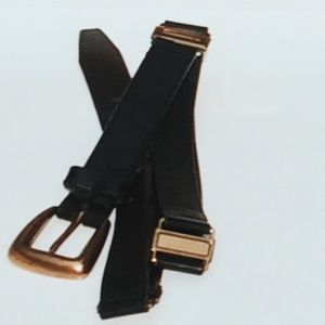 Fossil Leather dark brown belt size Small
